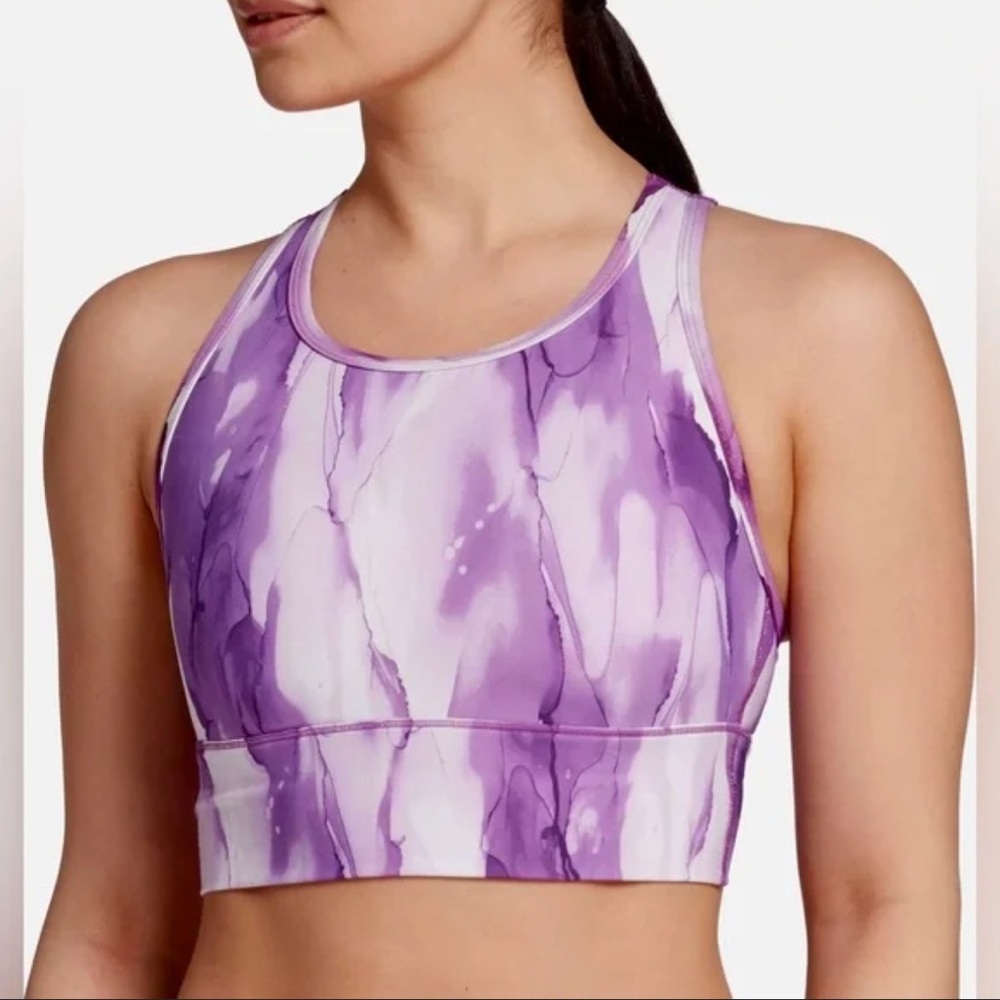 CALIA by Carrie Underwood Lavender Marble Sports Bra